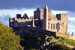 Cashel of the Kings in 1986 (in country Tipperary)