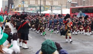 Bag Pipes on St. Patricks Day
