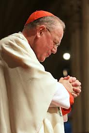 Cardinal Praying